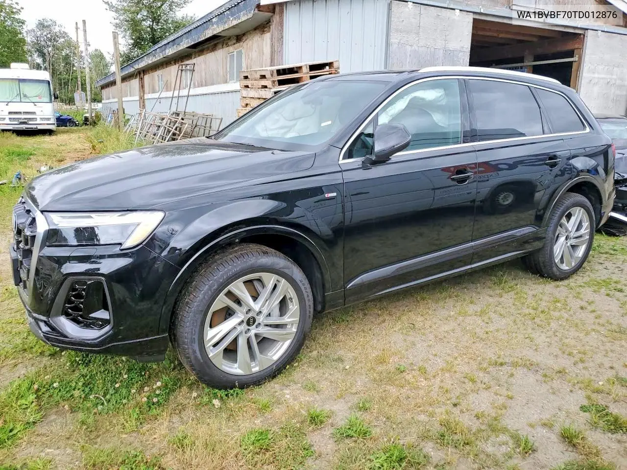 2026 Audi Q7 Premium VIN: WA1BVBF70TD012876 Lot: 57252116
