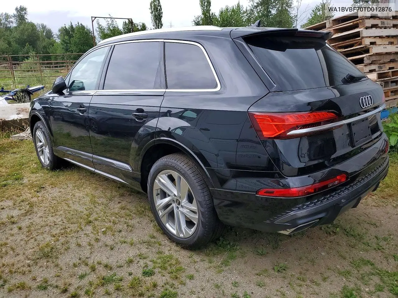 2026 Audi Q7 Premium VIN: WA1BVBF70TD012876 Lot: 57252116