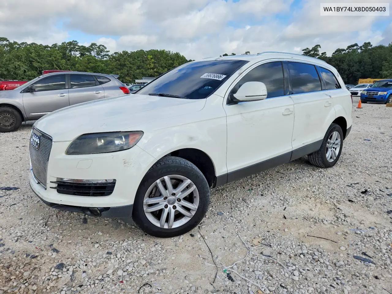 2008 Audi Q7 3.6 Quattro Premium VIN: WA1BY74LX8D050403 Lot: 59626866