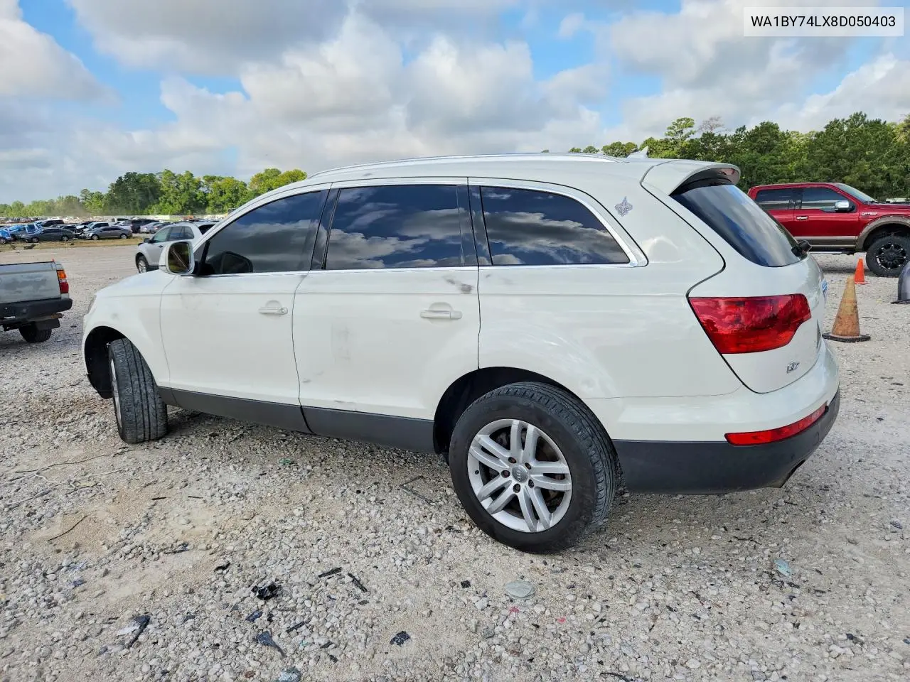 2008 Audi Q7 3.6 Quattro Premium VIN: WA1BY74LX8D050403 Lot: 59626866