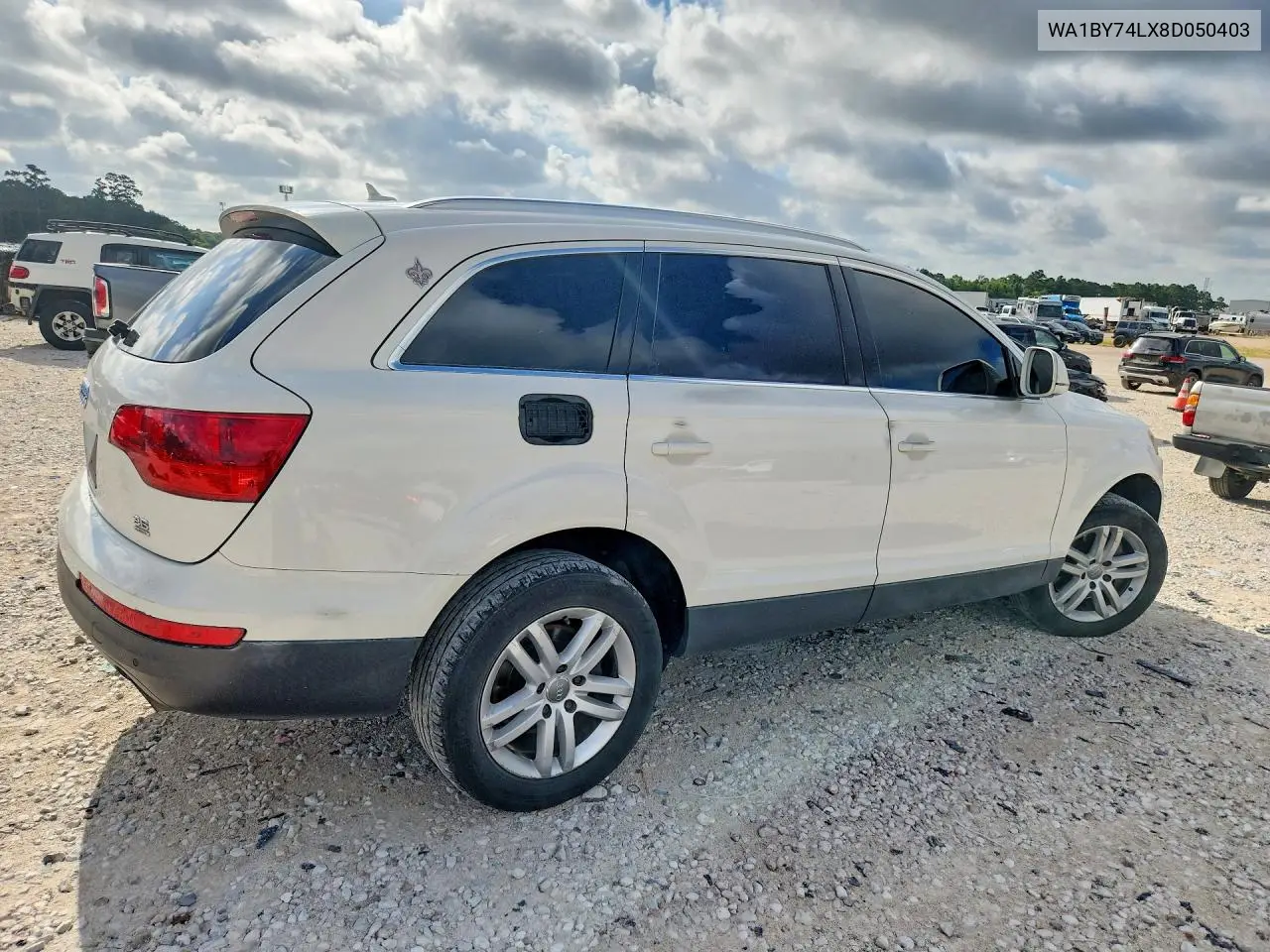 2008 Audi Q7 3.6 Quattro Premium VIN: WA1BY74LX8D050403 Lot: 59626866