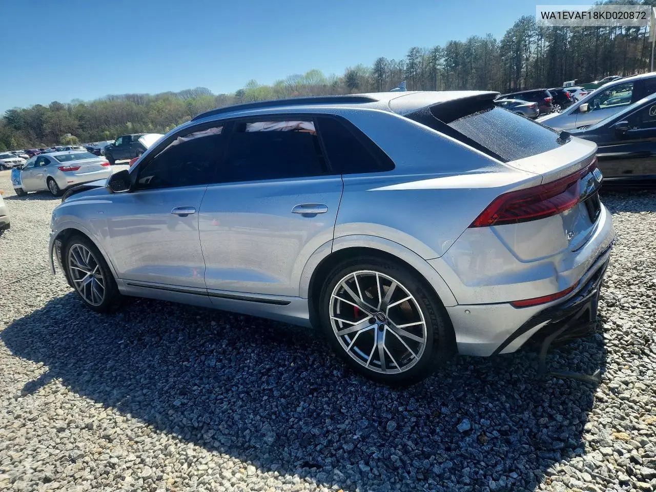 2019 Audi Q8 Premium Plus S-Line VIN: WA1EVAF18KD020872 Lot: 45749616
