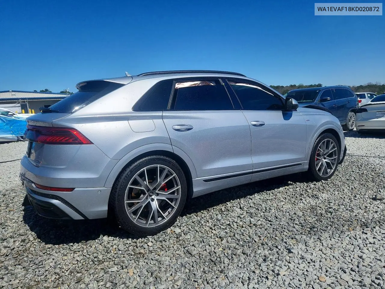 2019 Audi Q8 Premium Plus S-Line VIN: WA1EVAF18KD020872 Lot: 45749616