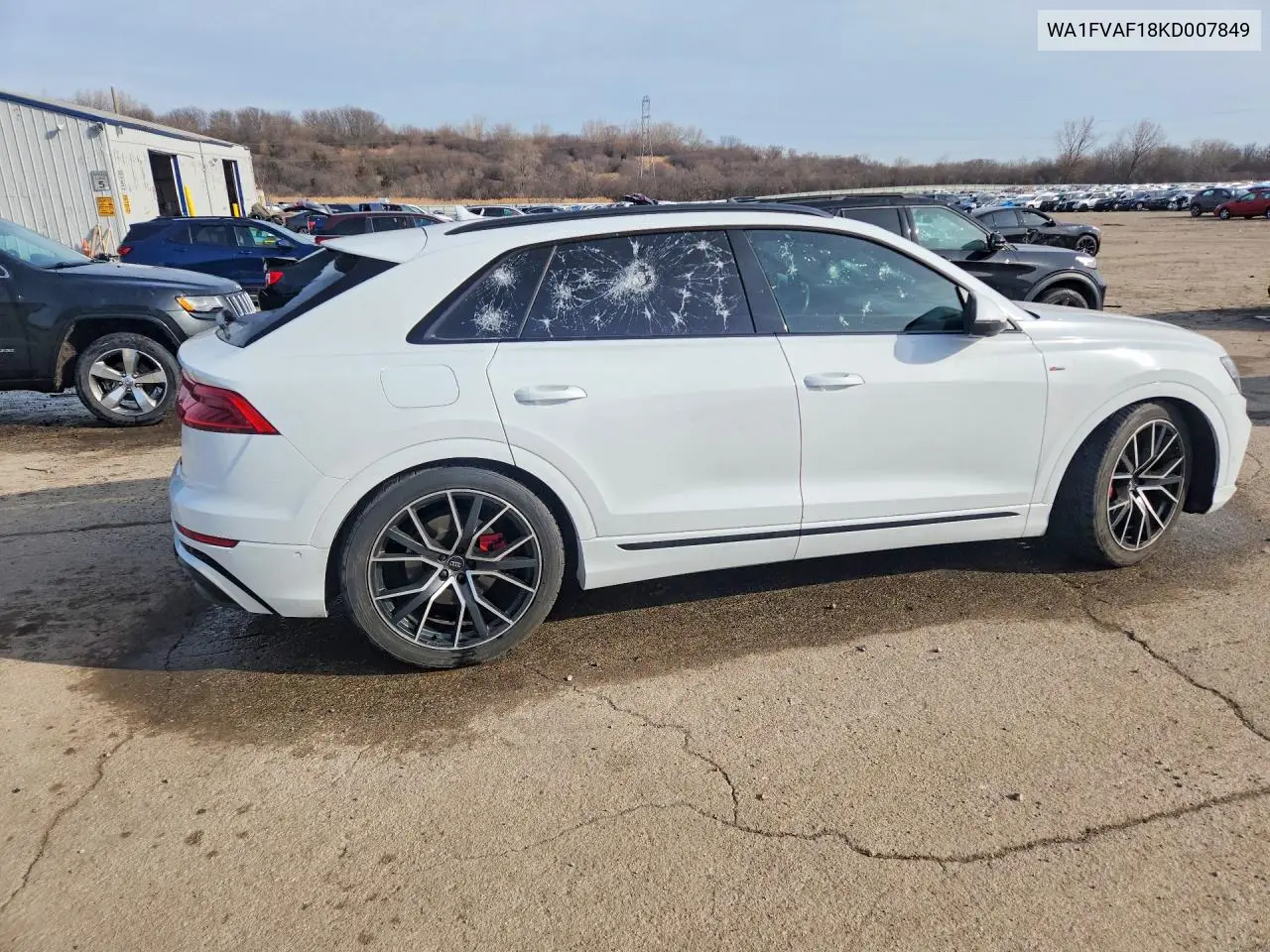 2019 Audi Q8 Prestige S-Line VIN: WA1FVAF18KD007849 Lot: 45884016