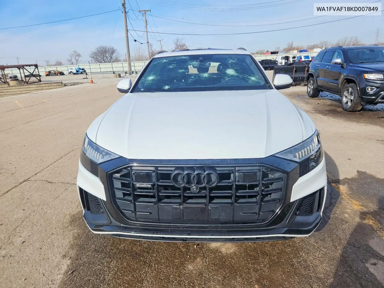 2019 Audi Q8 Prestige S-Line VIN: WA1FVAF18KD007849 Lot: 45884016
