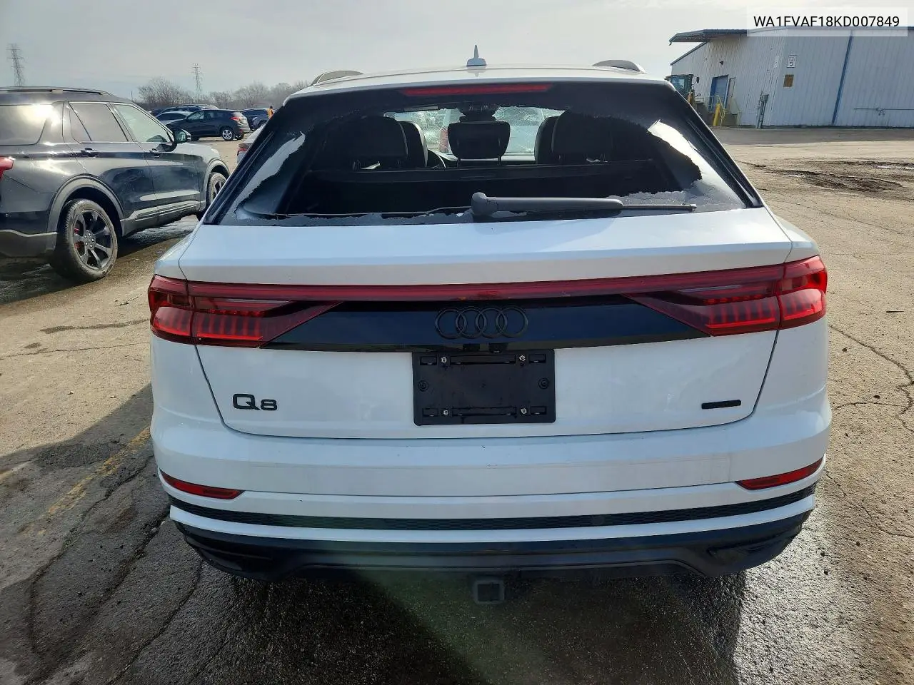 2019 Audi Q8 Prestige S-Line VIN: WA1FVAF18KD007849 Lot: 45884016