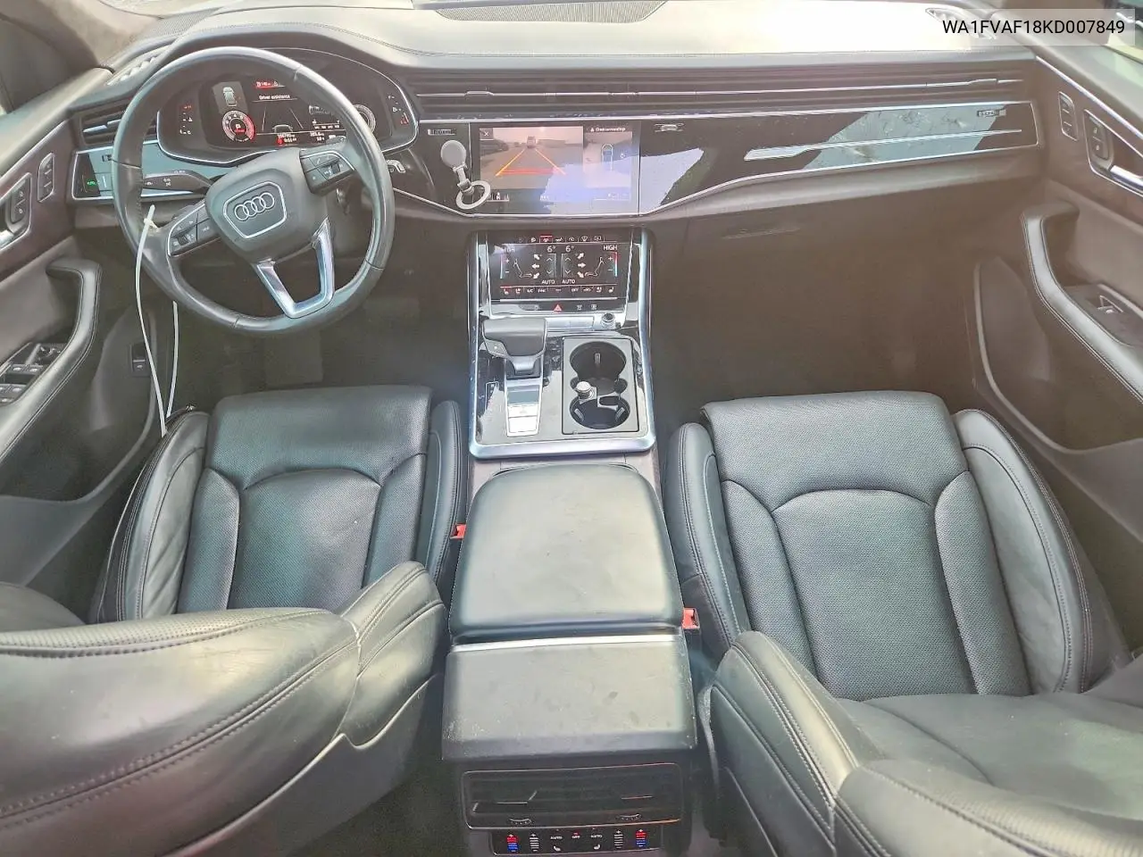 2019 Audi Q8 Prestige S-Line VIN: WA1FVAF18KD007849 Lot: 45884016