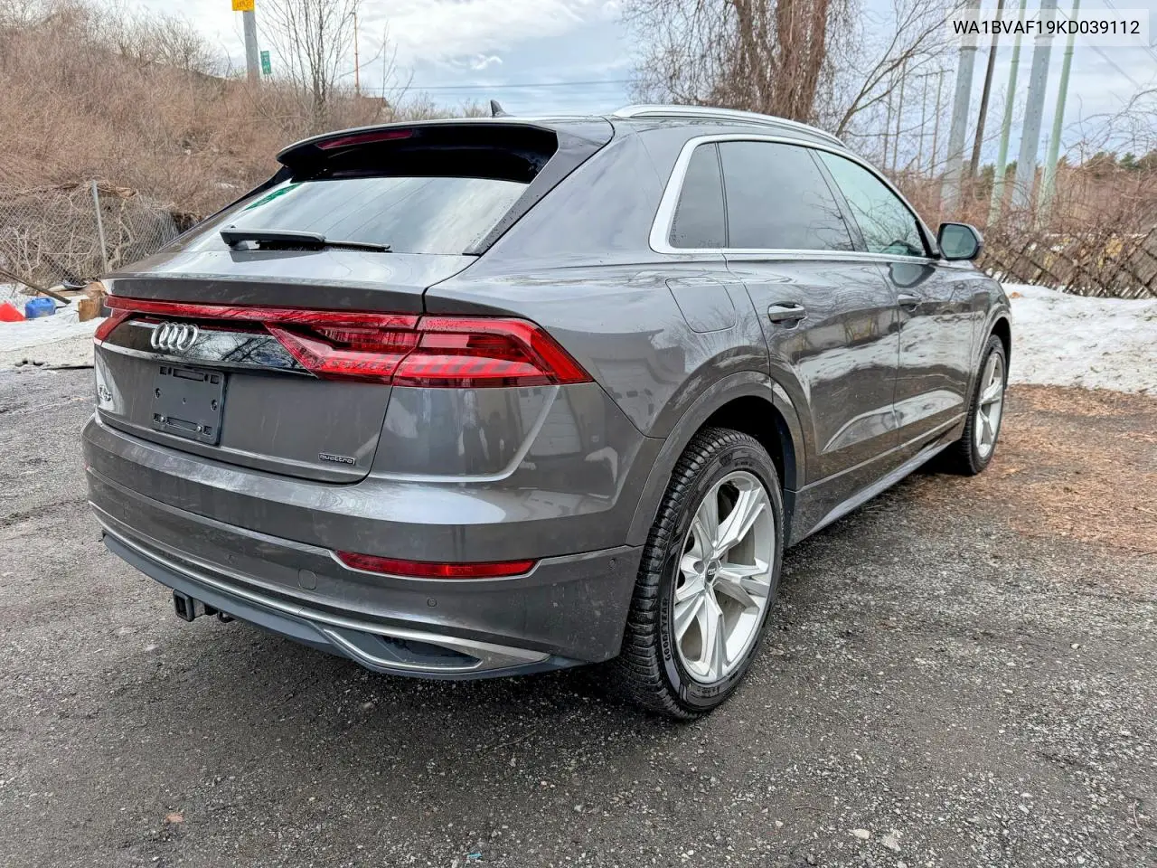2019 Audi Q8 Premium Plus VIN: WA1BVAF19KD039112 Lot: 46421856