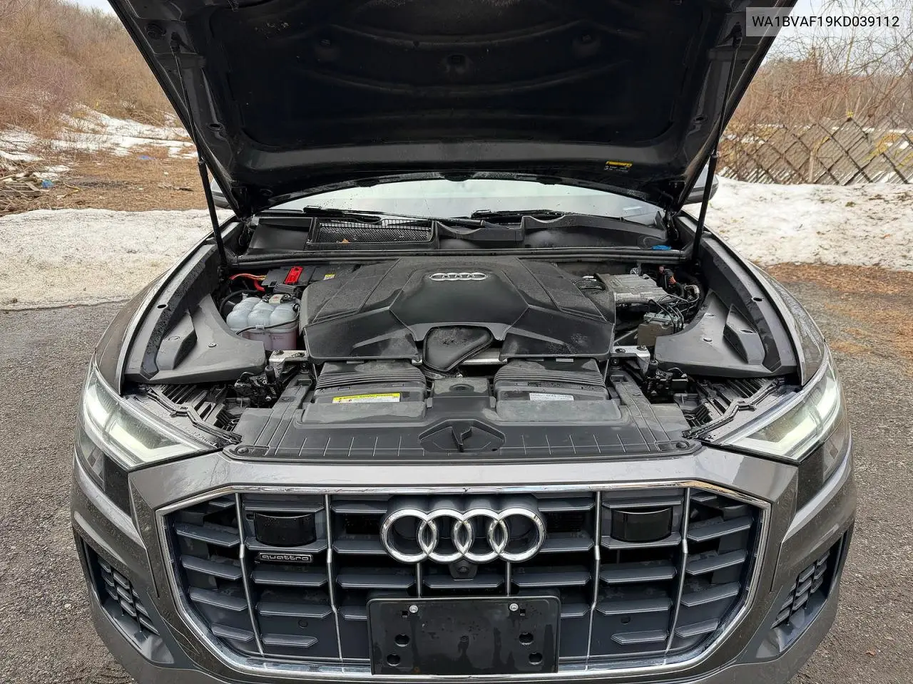 2019 Audi Q8 Premium Plus VIN: WA1BVAF19KD039112 Lot: 46421856