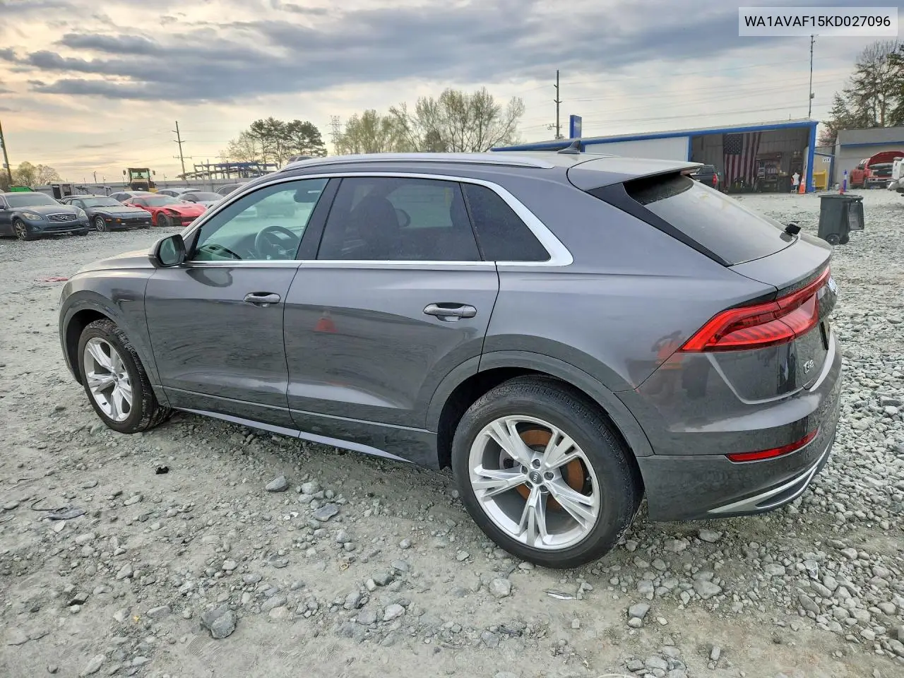 2019 Audi Q8 Premium VIN: WA1AVAF15KD027096 Lot: 47124686