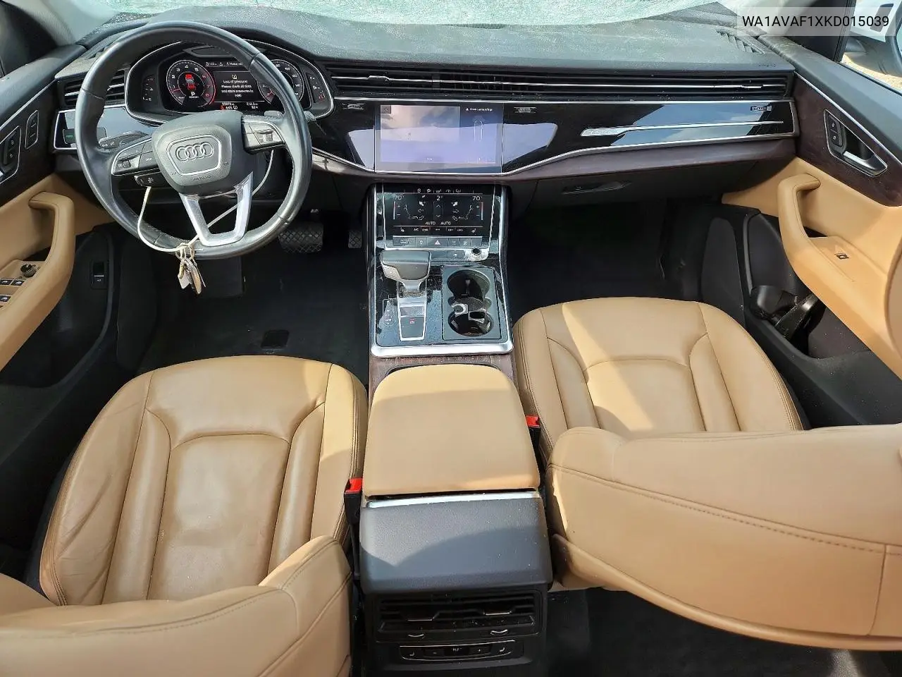 2019 Audi Q8 Premium VIN: WA1AVAF1XKD015039 Lot: 49666276