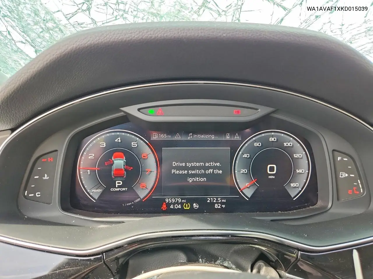 2019 Audi Q8 Premium VIN: WA1AVAF1XKD015039 Lot: 49666276