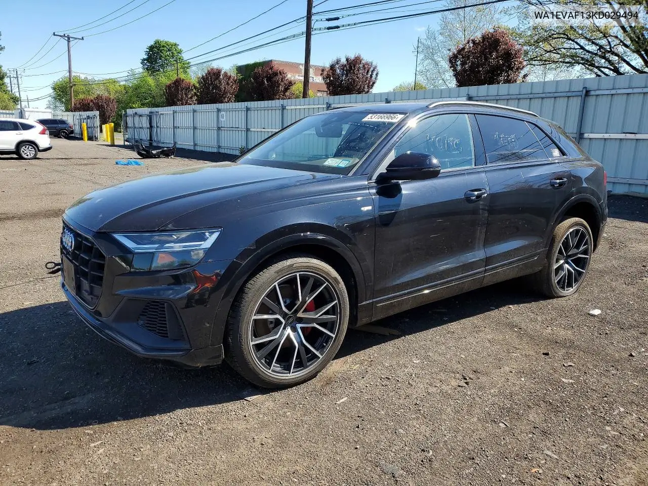 2019 Audi Q8 Premium Plus S-Line VIN: WA1EVAF13KD029494 Lot: 53166966