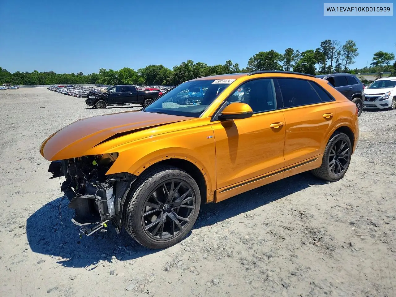 2019 Audi Q8 Premium Plus S-Line VIN: WA1EVAF10KD015939 Lot: 53957826