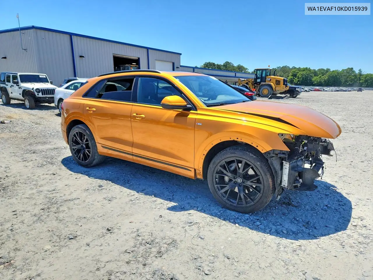 2019 Audi Q8 Premium Plus S-Line VIN: WA1EVAF10KD015939 Lot: 53957826