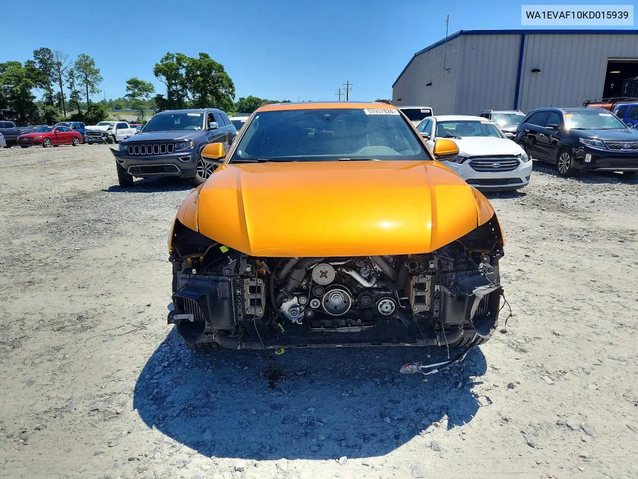 2019 Audi Q8 Premium Plus S-Line VIN: WA1EVAF10KD015939 Lot: 53957826