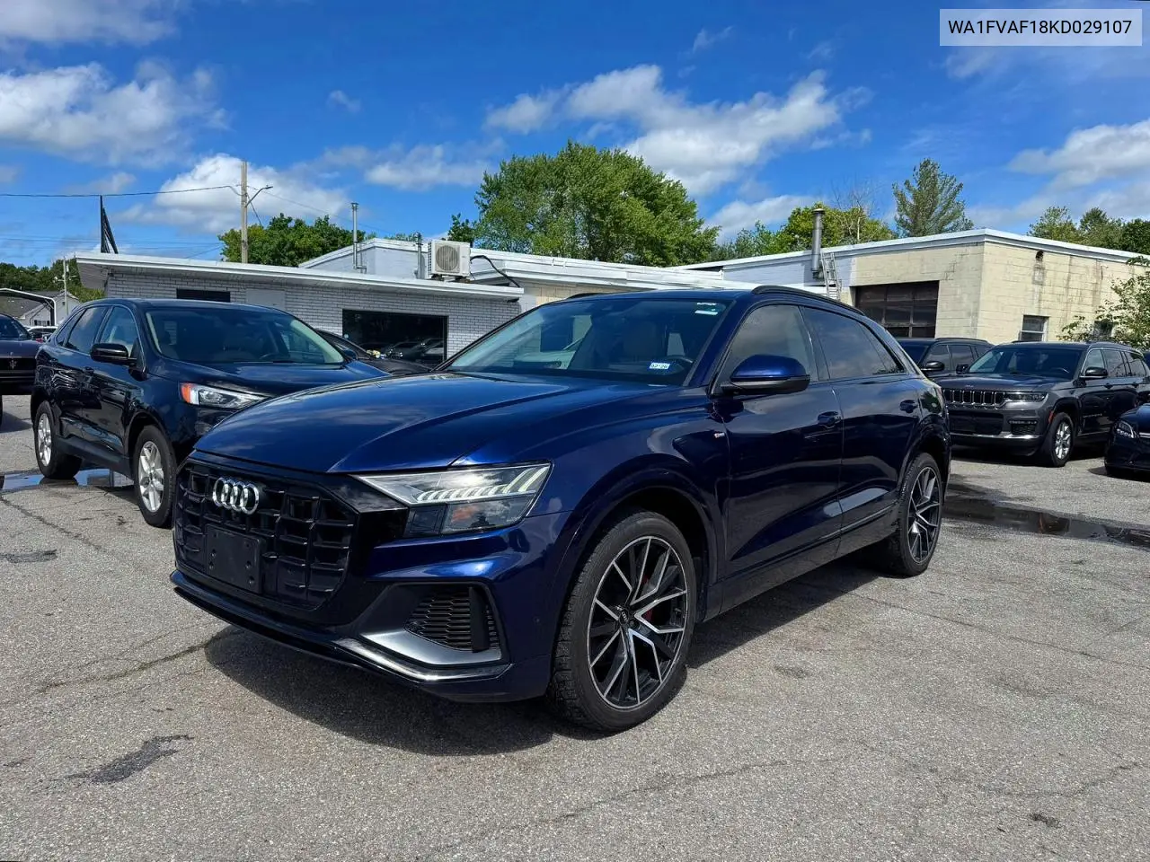 2019 Audi Q8 Prestige S-Line VIN: WA1FVAF18KD029107 Lot: 54903276