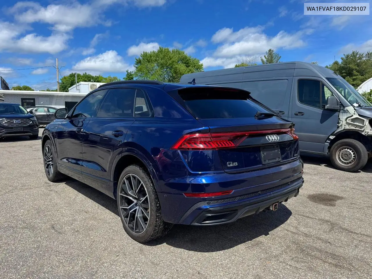 2019 Audi Q8 Prestige S-Line VIN: WA1FVAF18KD029107 Lot: 54903276