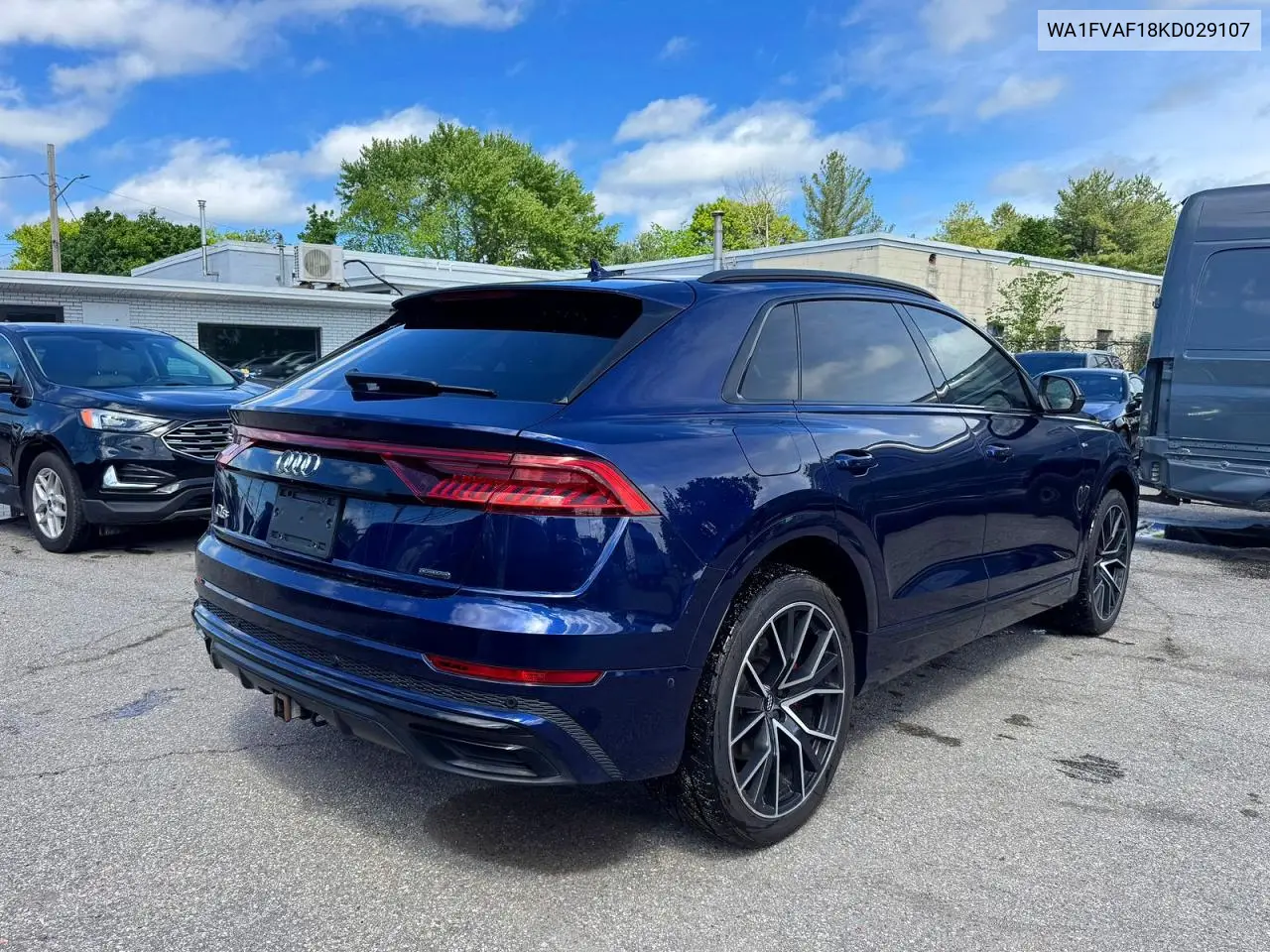2019 Audi Q8 Prestige S-Line VIN: WA1FVAF18KD029107 Lot: 54903276
