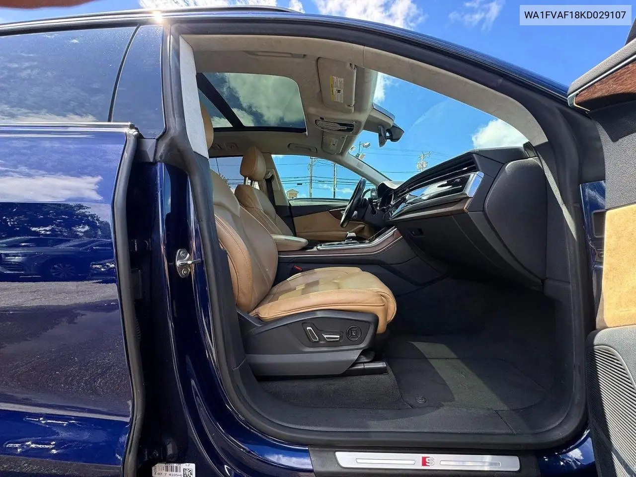 2019 Audi Q8 Prestige S-Line VIN: WA1FVAF18KD029107 Lot: 54903276