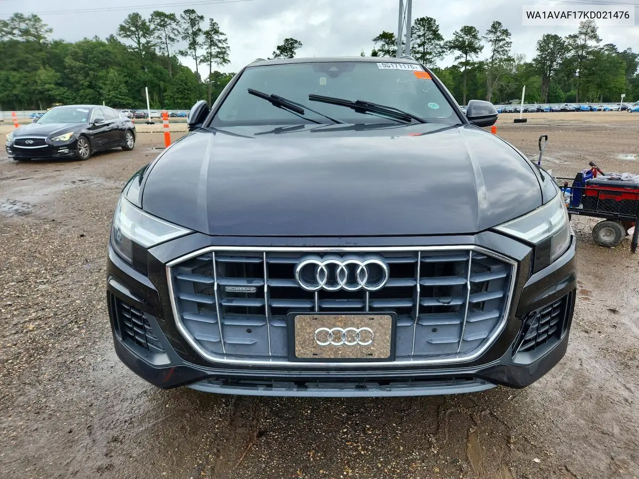 2019 Audi Q8 Premium VIN: WA1AVAF17KD021476 Lot: 55171176
