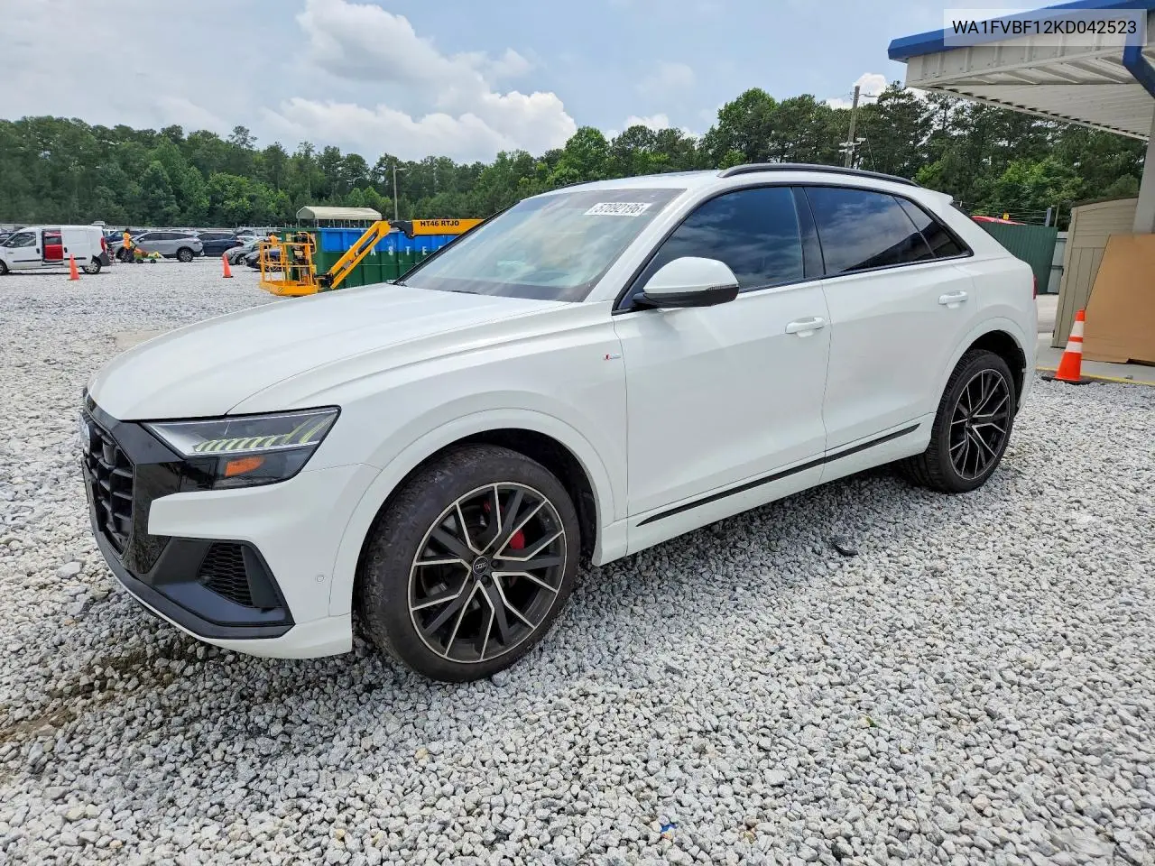 2019 Audi Q8 Prestige S-Line VIN: WA1FVBF12KD042523 Lot: 57092196
