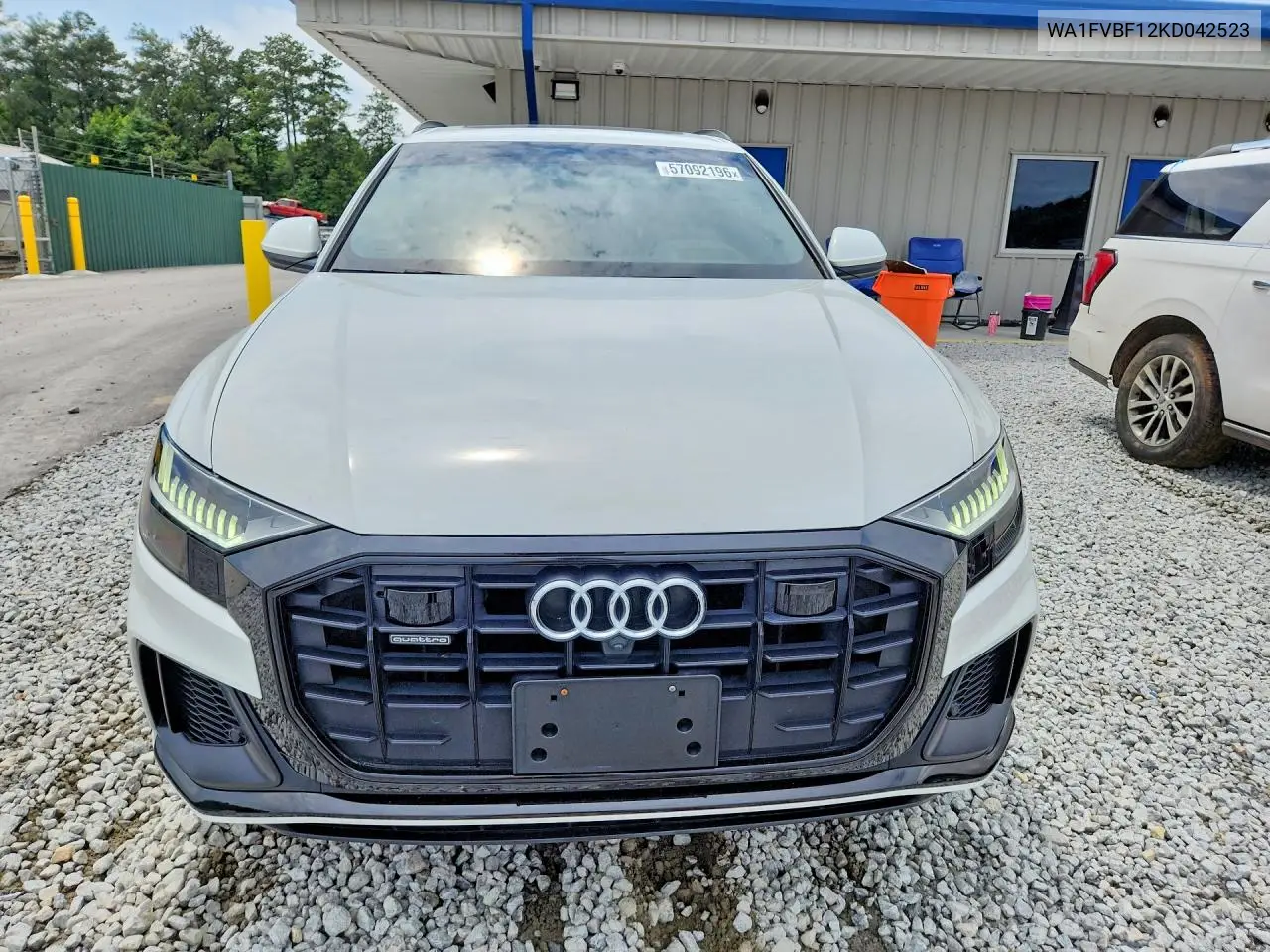 2019 Audi Q8 Prestige S-Line VIN: WA1FVBF12KD042523 Lot: 57092196
