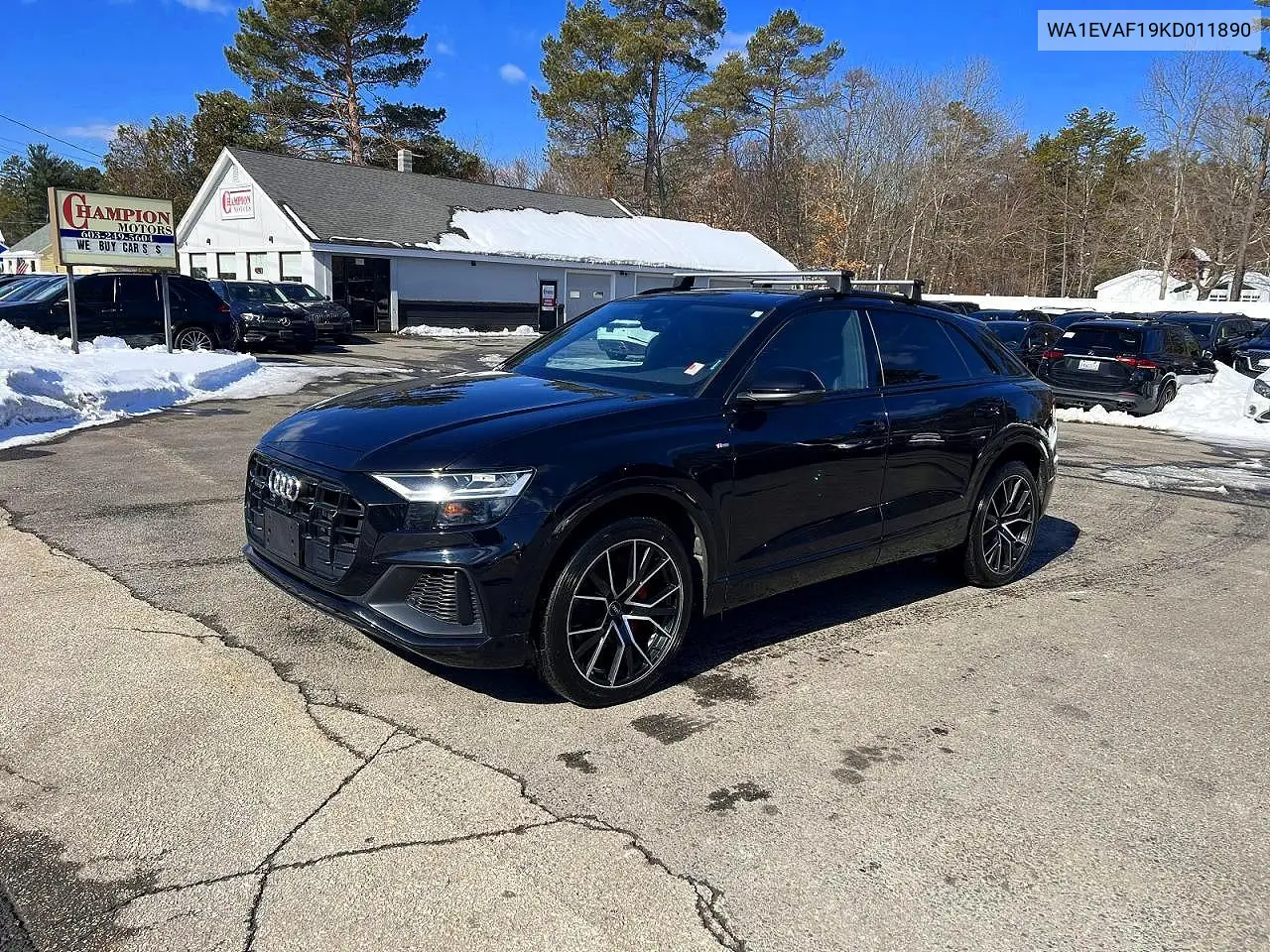2019 Audi Q8 Premium Plus S-Line VIN: WA1EVAF19KD011890 Lot: 57188346