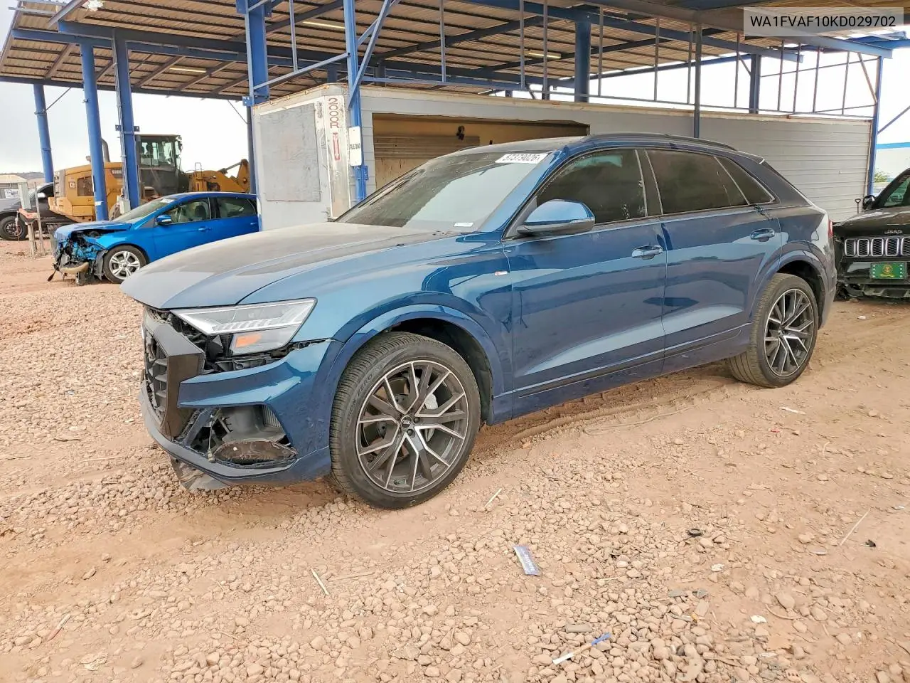 2019 Audi Q8 Prestige S-Line VIN: WA1FVAF10KD029702 Lot: 57379026