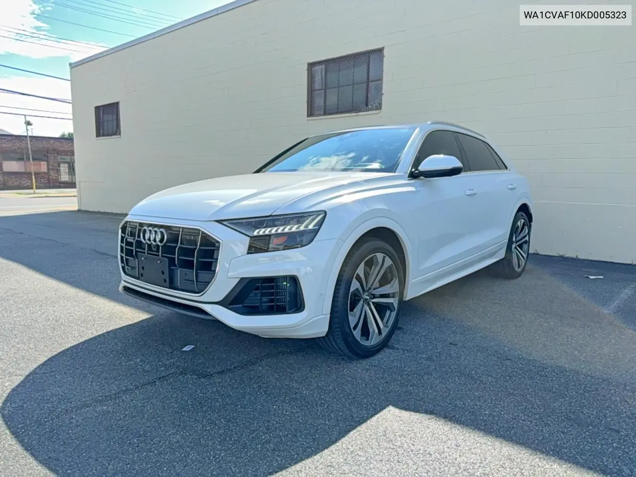 2019 Audi Q8 Prestige VIN: WA1CVAF10KD005323 Lot: 57575056