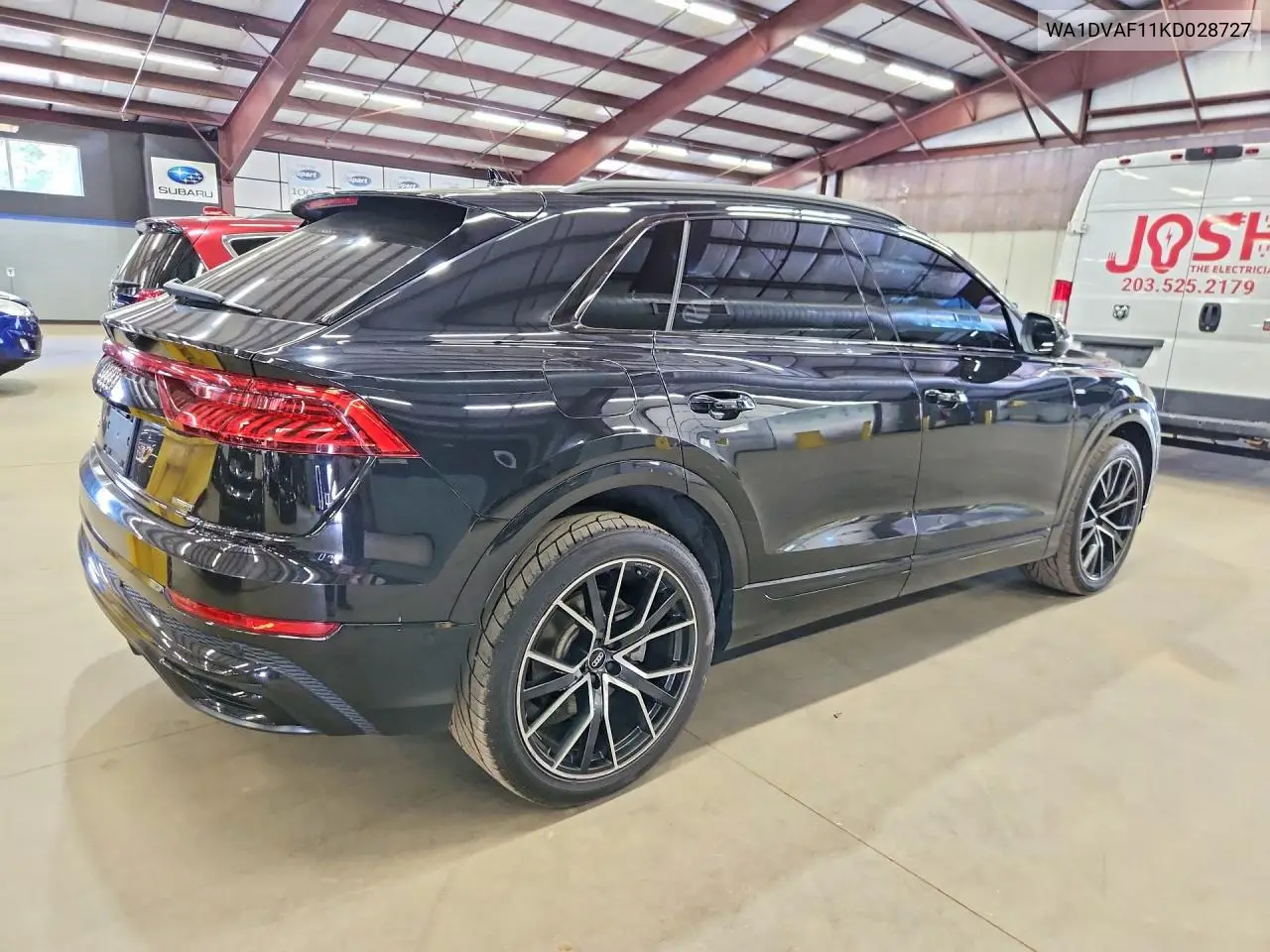 2019 Audi Q8 Progressiv S-Line VIN: WA1DVAF11KD028727 Lot: 57812786