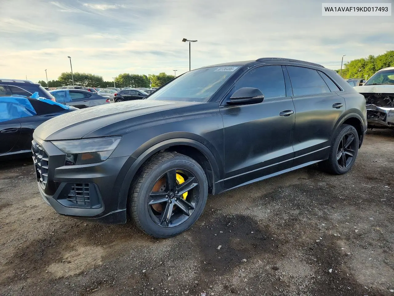 2019 Audi Q8 Premium VIN: WA1AVAF19KD017493 Lot: 58136486