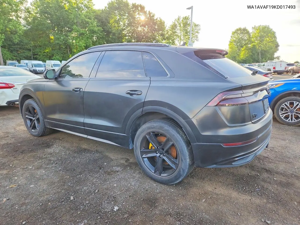 2019 Audi Q8 Premium VIN: WA1AVAF19KD017493 Lot: 58136486