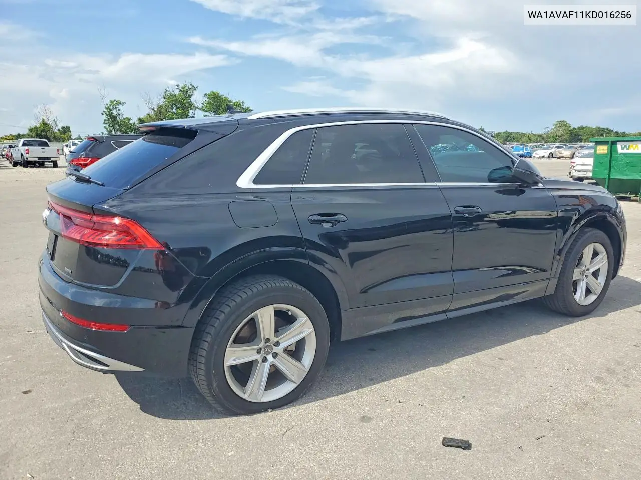 2019 Audi Q8 Premium VIN: WA1AVAF11KD016256 Lot: 59063706