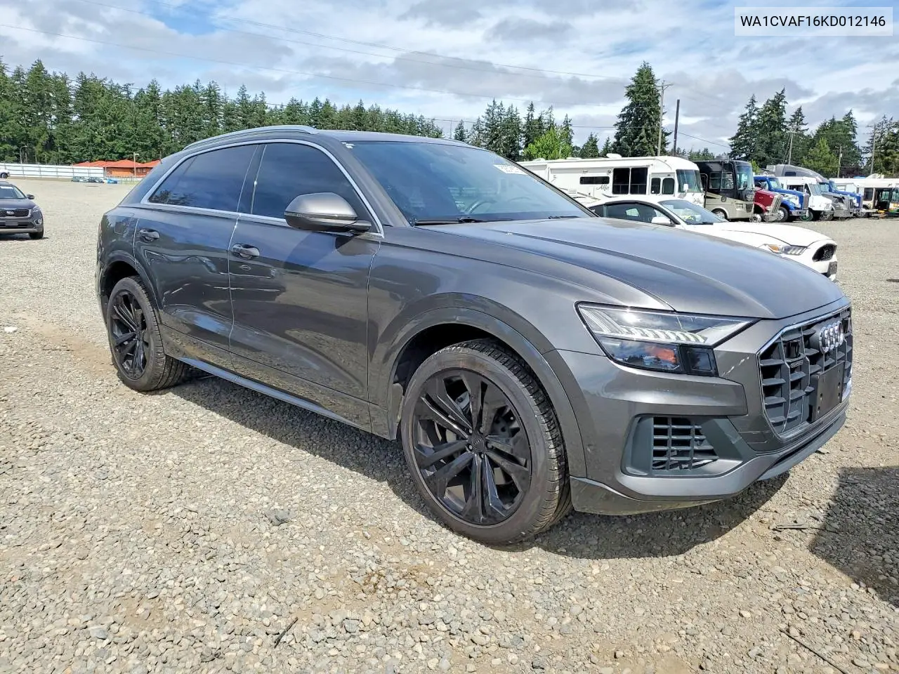 2019 Audi Q8 Prestige VIN: WA1CVAF16KD012146 Lot: 59378576