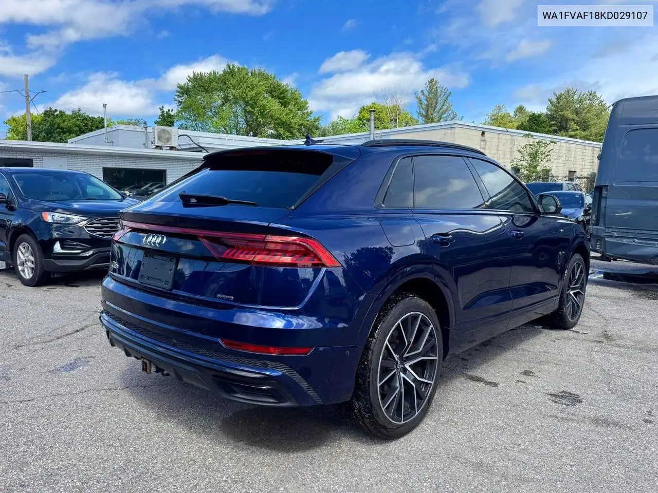 2019 Audi Q8 55 Premium VIN: WA1FVAF18KD029107 Lot: 59606246