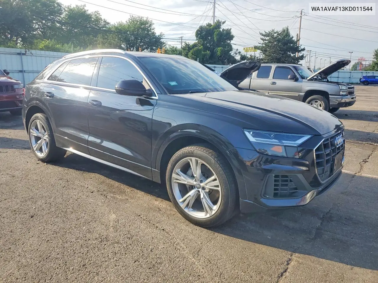 2019 Audi Q8 Premium VIN: WA1AVAF13KD011544 Lot: 60293886