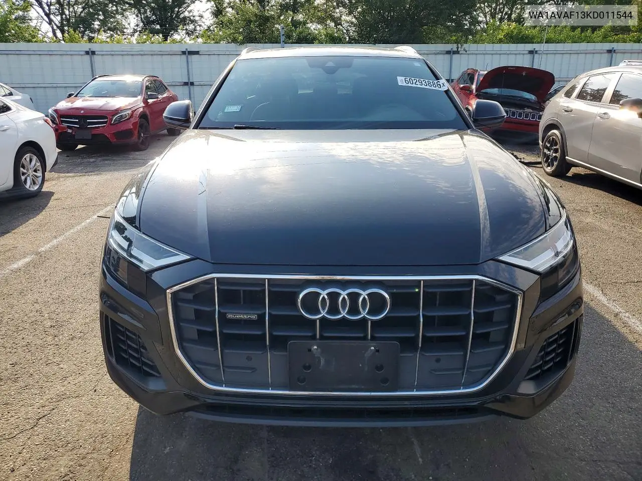 2019 Audi Q8 Premium VIN: WA1AVAF13KD011544 Lot: 60293886