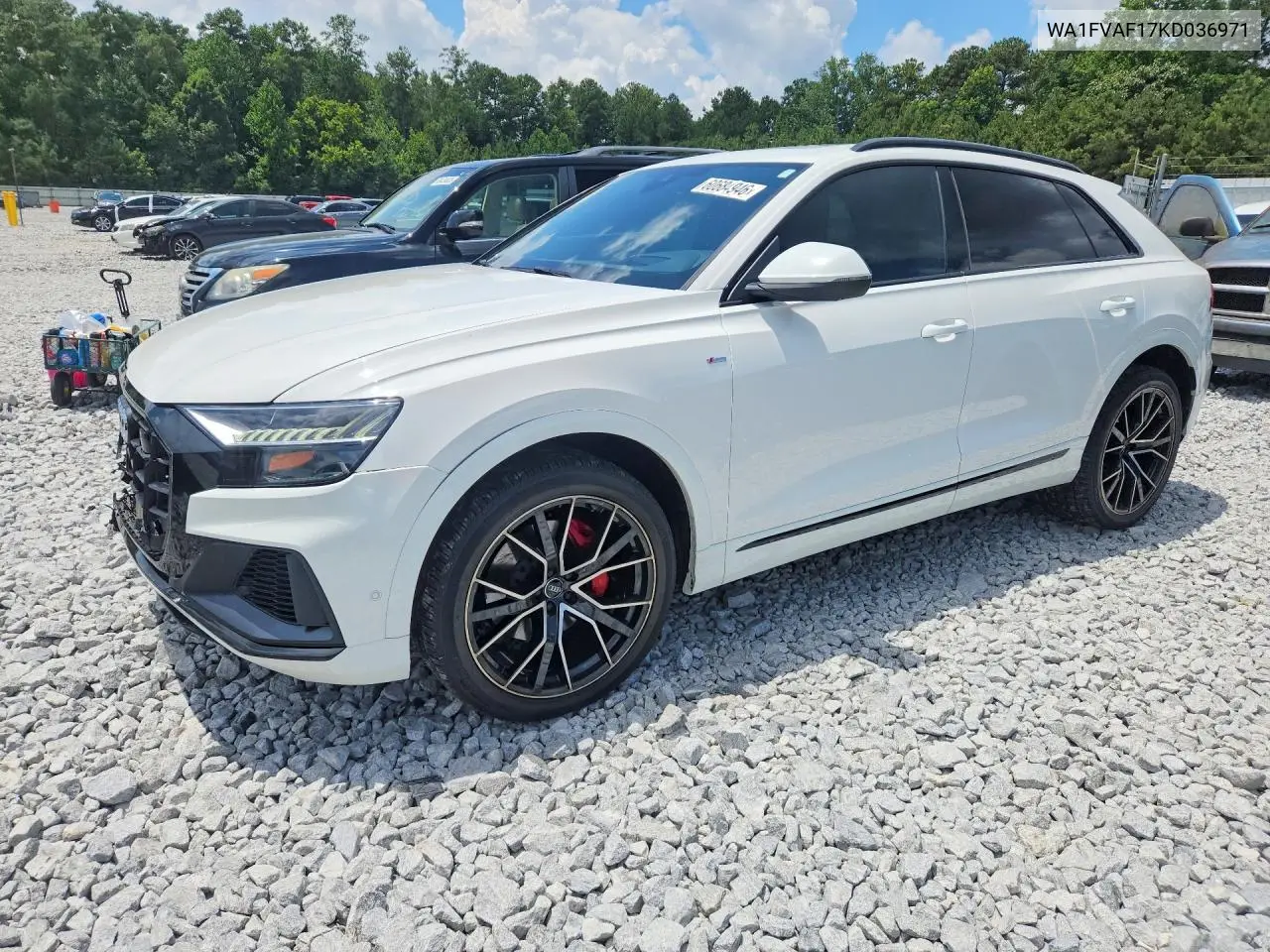 2019 Audi Q8 Prestige S-Line VIN: WA1FVAF17KD036971 Lot: 60684946