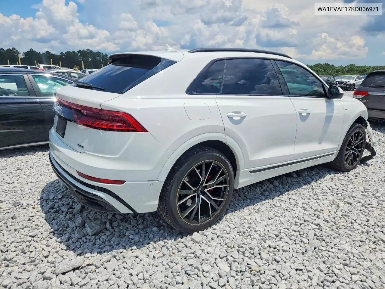 2019 Audi Q8 Prestige S-Line VIN: WA1FVAF17KD036971 Lot: 60684946