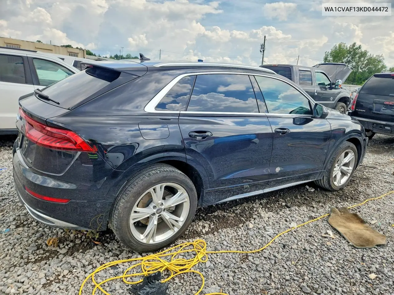 2019 Audi Q8 Prestige VIN: WA1CVAF13KD044472 Lot: 60786236