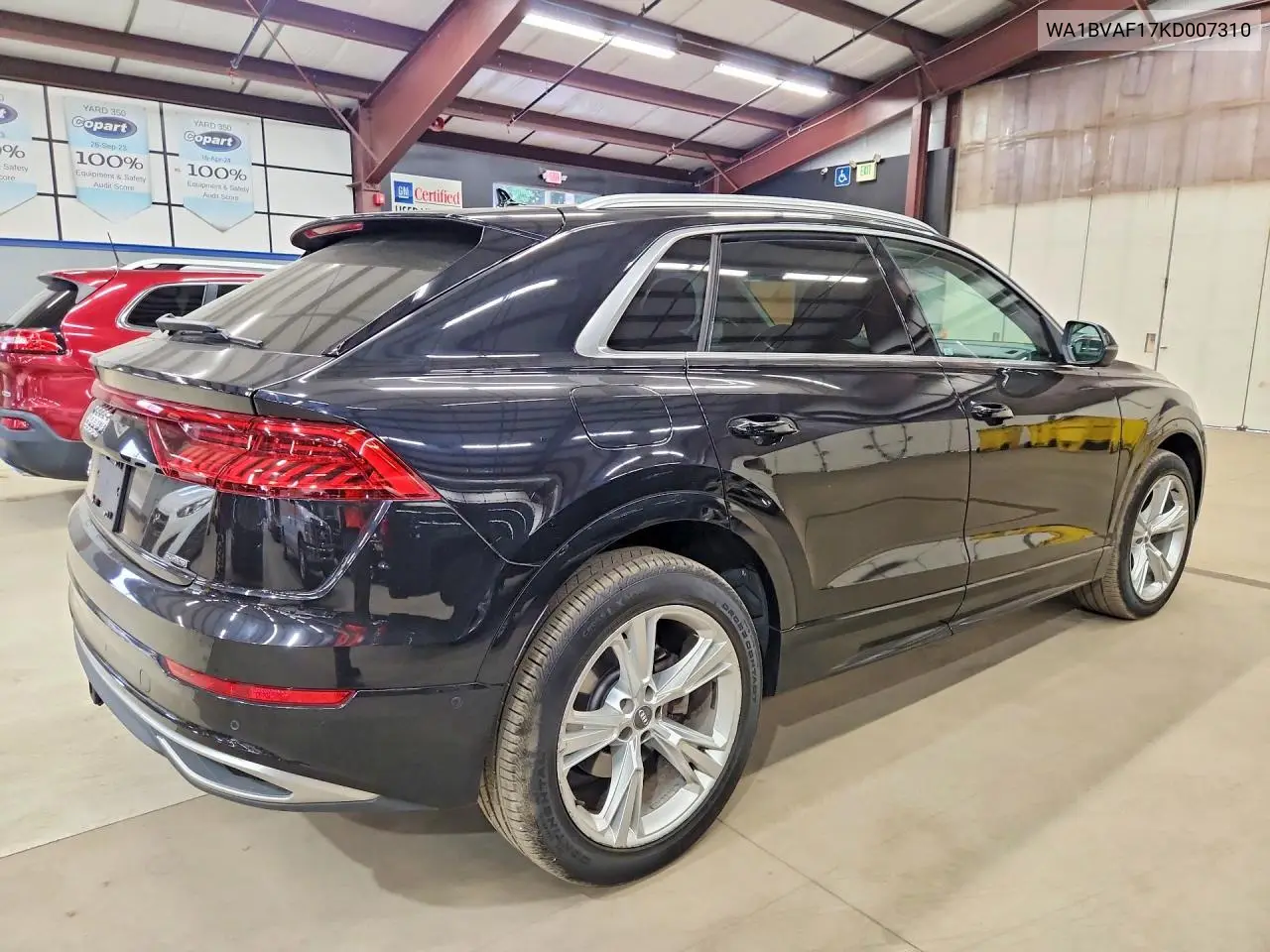 2019 Audi Q8 Premium Plus VIN: WA1BVAF17KD007310 Lot: 60911466