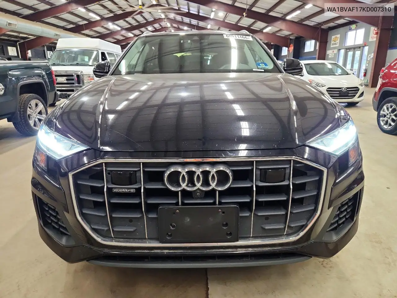 2019 Audi Q8 Premium Plus VIN: WA1BVAF17KD007310 Lot: 60911466