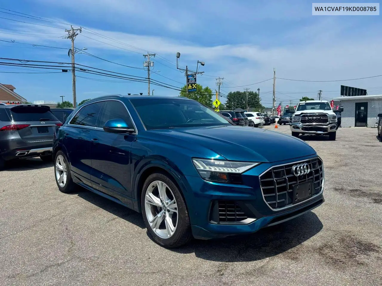 2019 Audi Q8 Prestige VIN: WA1CVAF19KD008785 Lot: 61164406