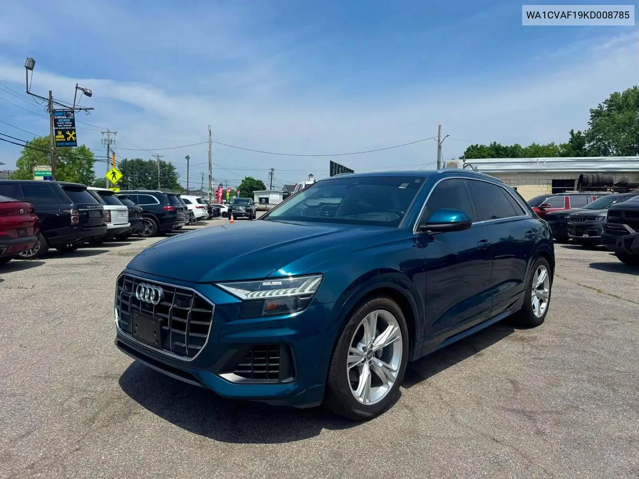 2019 Audi Q8 Prestige VIN: WA1CVAF19KD008785 Lot: 61164406
