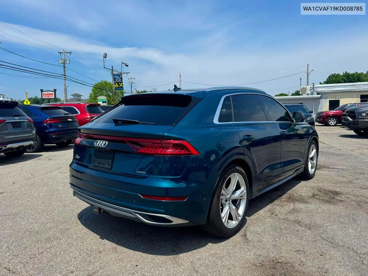 2019 Audi Q8 Prestige VIN: WA1CVAF19KD008785 Lot: 61164406