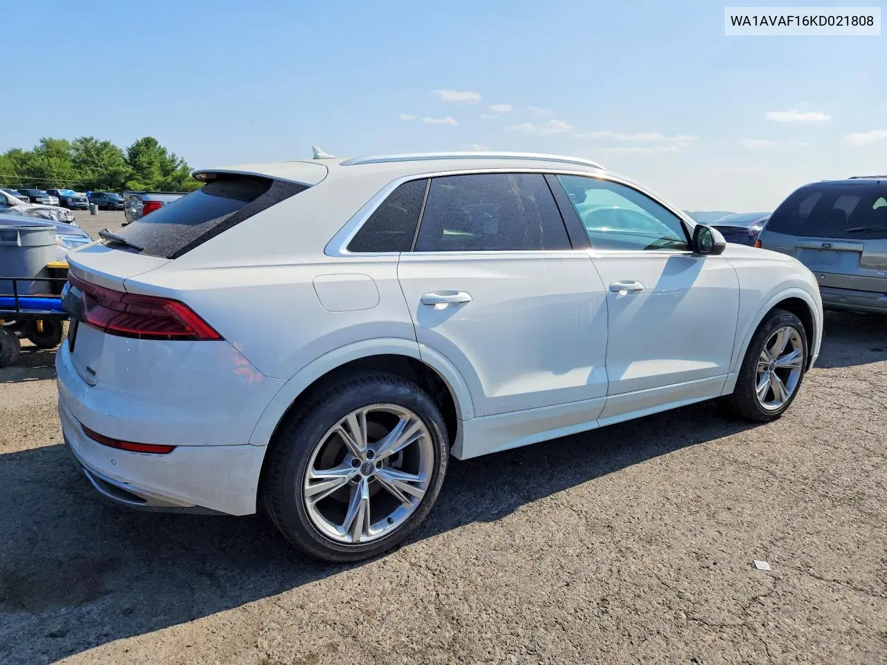 2019 Audi Q8 Premium VIN: WA1AVAF16KD021808 Lot: 61516196