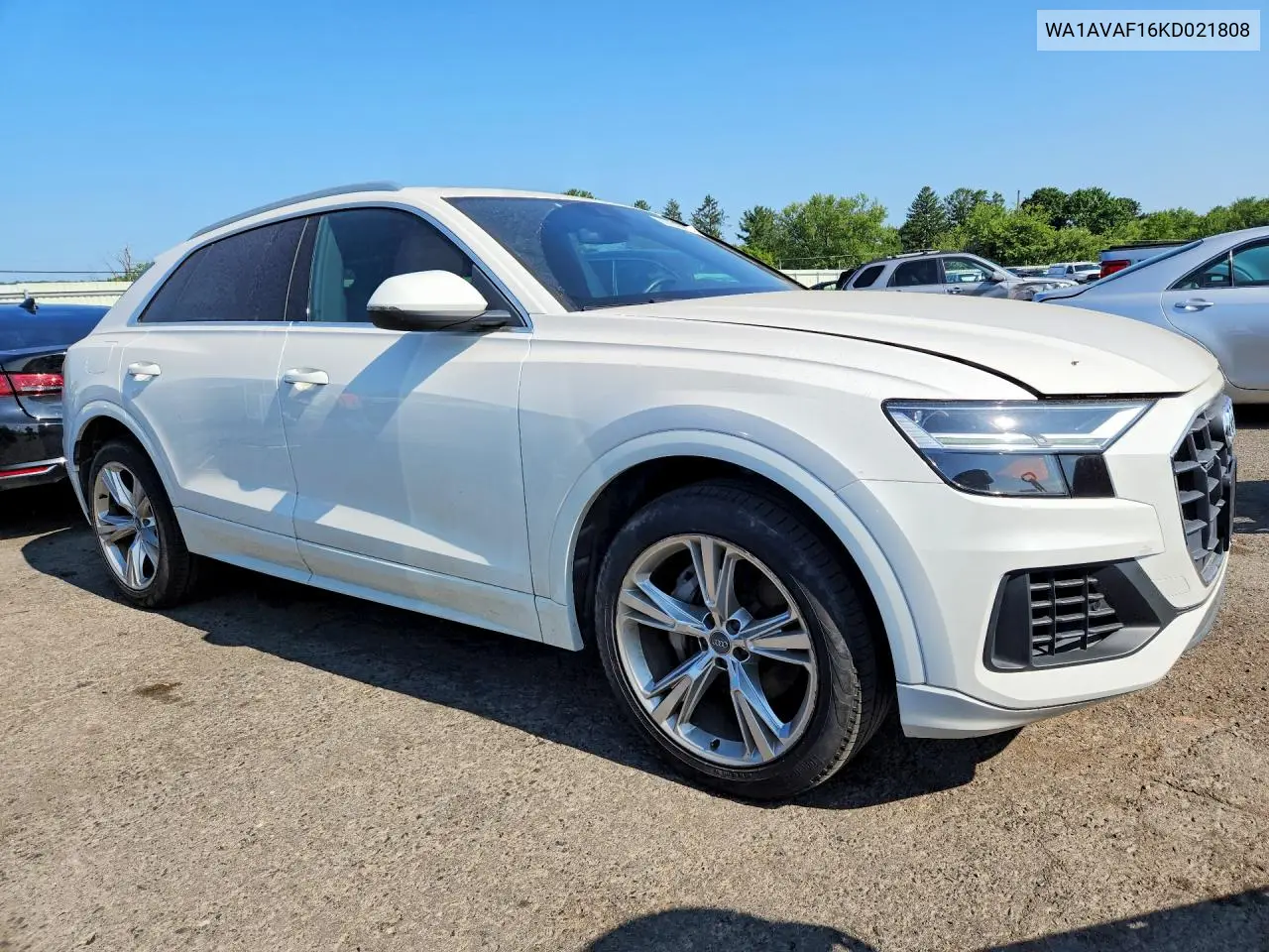 2019 Audi Q8 Premium VIN: WA1AVAF16KD021808 Lot: 61516196