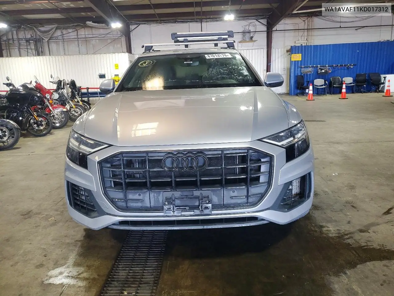 2019 Audi Q8 Premium VIN: WA1AVAF11KD017312 Lot: 61610776