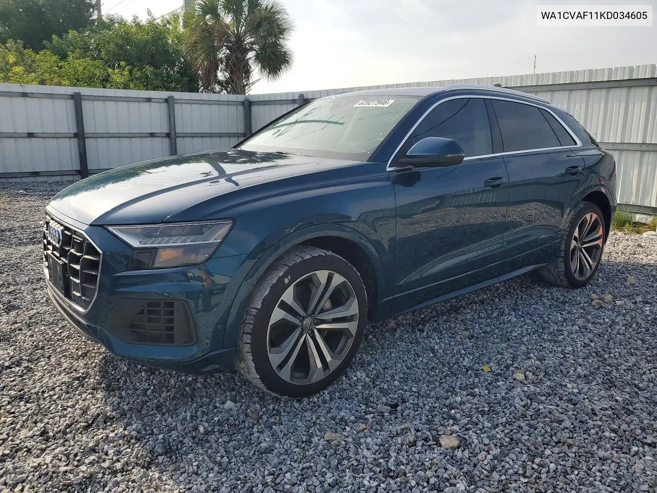 2019 Audi Q8 Prestige VIN: WA1CVAF11KD034605 Lot: 62027946